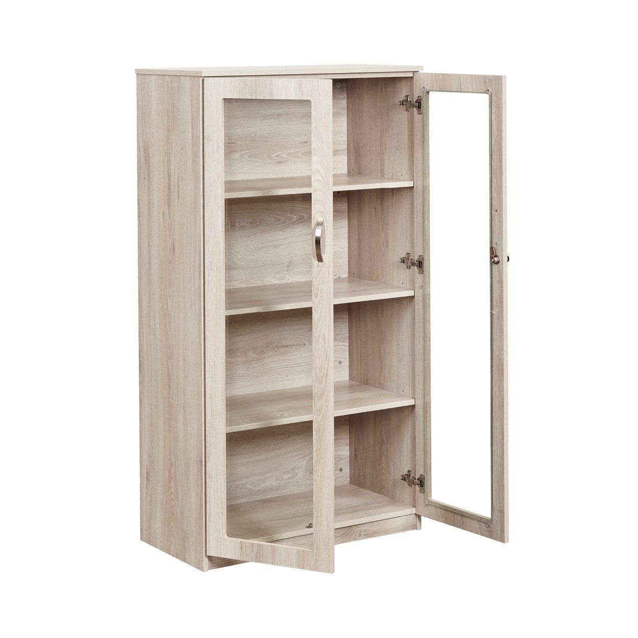 Zeus 16 Bookcase - Glass Inlay